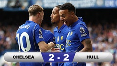 Kết quả Chelsea 2-2 Hull: Ấn tượng Hull City