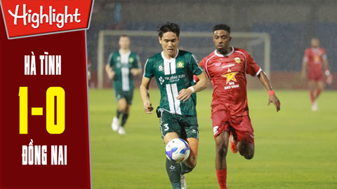 Hà Tĩnh vs Đồng Nai: 1-0