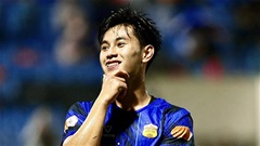 Trực tiếp HAGL 1-0 Hải Phòng: Cầu thủ đẹp trai nhất V.League đánh đầu ghi bàn 