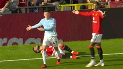 Fernandes đáng nhận thẻ đỏ hơn Foden ở derby Manchester?