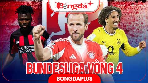 Lịch thi đấu vòng 4 Bundesliga 2026/27 trực tiếp ở đâu, kênh nào?