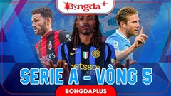 Lịch thi đấu vòng 5 Serie A 2026/27 trực tiếp ở đâu, kênh nào?
