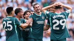 Kết quả bóng đá hôm nay (14/9): Brighton đại thắng vào top 4