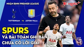 Tottenham vs Aston Villa: Spurs và bài toán ghi bàn chưa có lời giải