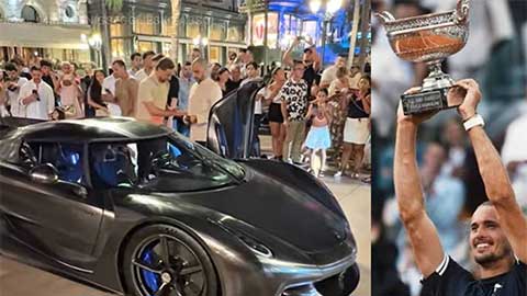 Nhà vô địch US Open Alexander Zverev sở hữu siêu xe 2,2 triệu bảng gây choáng váng