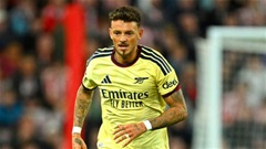 Arsenal nhận tin đáng lo về hậu vệ đa năng trước trận gặp Ipswich