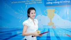 “Cô giáo dạy bơi hot girl” Chang Chang gây sốt ở giải đấu Aqua Warriors Vân Đồn 2025