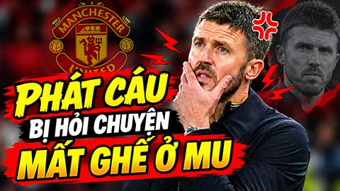 Carrick phản ứng gắt khi bị hỏi chuyện mất ghế ở MU