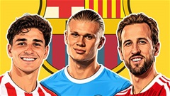 Tin bóng đá tối 17/9: Barca nhắm 2 'bom tấn' tiền đạo, dứt hẳn với Alvarez