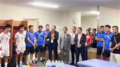 Thứ trưởng Hoàng Đạo Cương biểu dương U23 Việt Nam sau chiến thắng trước Philippines