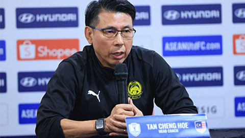 Tương lai của HLV Tan Cheng Hoe phụ thuộc vào kết quả của Malaysia tại FIFA ASEAN Cup