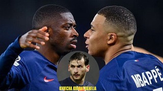 Dembele quay lưng với Mbappe, chốt người đoạt Quả Bóng Vàng 2026