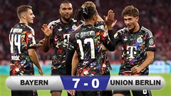 Kết quả Bayern 7-0 Union Berlin: Hùm xám nghiền nát con mồi
