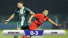 Kết quả Đồng Nai 0-3 CAHN: Đội bóng của Công Phượng thủng lưới 3 bàn trong 6 phút