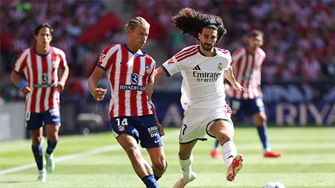 Trực tiếp Atletico 0-0 Real Madrid: Căng như dây đàn