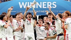 Real Madrid giành danh hiệu đầu tiên của mùa giải