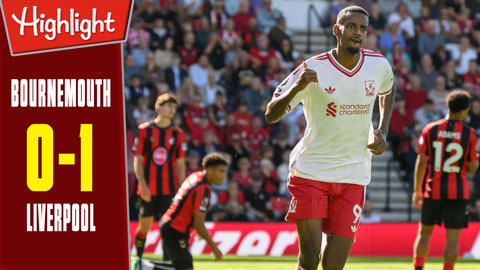 Bournemouth vs Liverpool: 0-1