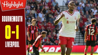 Highlight Bournemouth vs Liverpool: 0-1 (Vòng 5 Ngoại hạng Anh 2025/27)