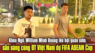Ngô Đăng Khoa, Williams Minh Hoàng lên hội quân sớm