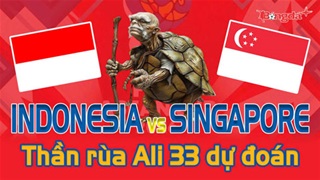 Dự đoán tỷ số Indonesia vs Singapore: Thần Rùa Ali 33 chọn đội nào?