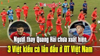  Người thay Quang Hải chưa xuất hiện, 3 Việt kiều có lần đầu ở ĐT Việt Nam