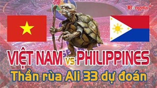 Dự đoán tỷ số Việt Nam vs Philippines: Thần Rùa Ali 33 chọn đội nào?