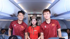 Vietjet hợp tác Starlink, các tuyển thủ sẽ được dùng wifi trên các chuyến bay thi đấu nước ngoài