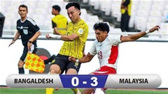 Kết quả Bangladesh 0-3 Malaysia: Ứng viên vô địch FIFA ASEAN Cup 2026 thị uy sức mạnh!
