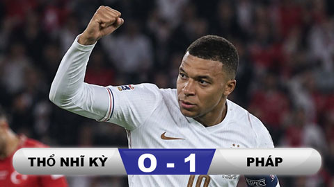 Kết quả Thổ Nhĩ Kỳ 0-1 Pháp: Mbappe giúp Zidane thắng trận ra mắt