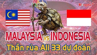 Dự đoán tỷ số Malaysia vs Indonesia: Thần Rùa Ali 33 chọn đội nào?