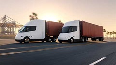 Pandiani chú ý: Đầu kéo điện Tesla Semi đã bắt đầu được bàn giao