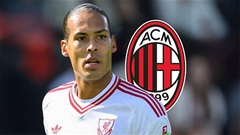 Tin bóng đá tối 27/9: Van Dijk sẽ chia tay Liverpool gia nhập AC Milan?