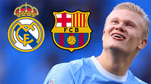 Real Madrid và Barca nhăm nhe Haaland nếu Man City xuống hạng