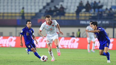 Tài Lộc bị VAR từ chối bàn gỡ hòa (Thái Lan 1-0 Việt Nam)