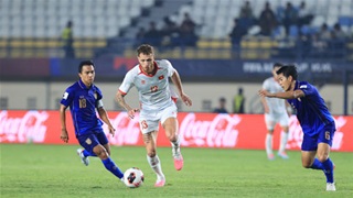 Tài Lộc bị VAR từ chối bàn gỡ hòa (Thái Lan 1-0 Việt Nam)