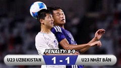 Kết quả U23 Uzbekistan 1 – 1 U23 Nhật Bản (pen 8-9): Chủ nhà ngược dòng kịch tính ở loạt luân lưu cân não