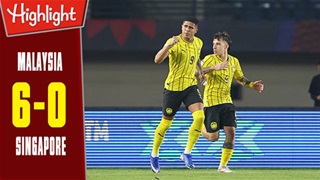 Malaysia vs Singapore: 6-0