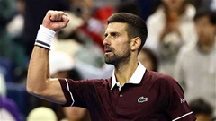 Djokovic thắng trận sau gần 3 tháng, khởi đầu hoàn hảo tại Trung Quốc mở rộng