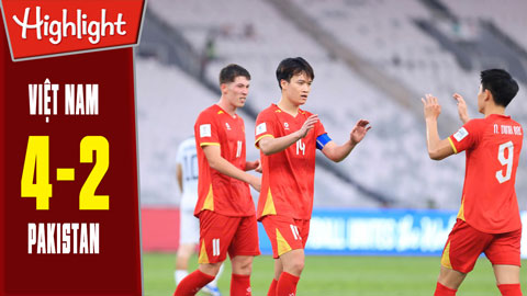 Việt Nam vs Pakistan: 4-2