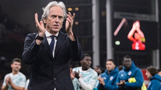 Thắng đậm không Ronaldo, Jorge Jesus tuyên bố 'Không gì chia rẽ được Bồ Đào Nha'