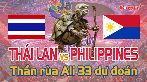 Dự đoán tỷ số Thái Lan vs Philippines: Thần Rùa Ali 33 chọn đội nào? 