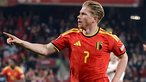 De Bruyne 'ngược dòng thời gian', tuổi 35 vẫn khiến cả châu Âu nể phục