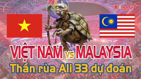 Dự đoán tỷ số Việt Nam vs Malaysia: Thần Rùa Ali 33 chọn đội nào?