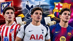 Tin bóng đá tối 4/10: Tottenham chi tiền tấn mua Alvarez rồi bán lại cho Barca
