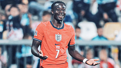 Saka lập cột mốc độc nhất trong sự nghiệp sau trận thắng Croatia 7-0
