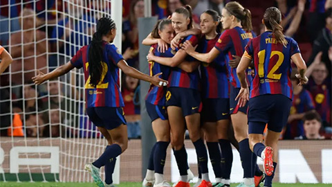 Đội nữ Barca nghiền nát Real bằng chiến thắng lịch sử 7-0