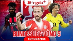Lịch thi đấu vòng 5 Bundesliga 2026/27 trực tiếp ở đâu, kênh nào?