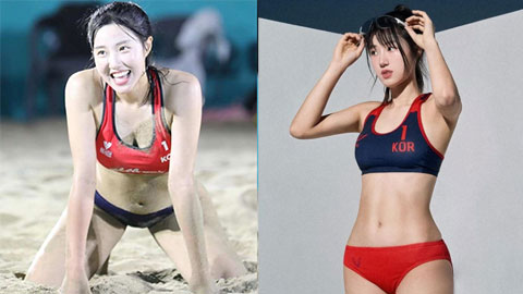 ‘Nữ thần’ bóng chuyền bãi biển Hàn Quốc làm dậy sóng ASIAD 2026 vì quá xinh