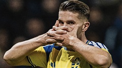 Gyokeres lại lập kỷ lục Nations League