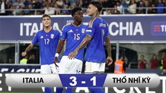 Kết quả Italia 3-1 Thổ Nhĩ Kỳ: Azzurri thắng trận thứ hai liên tiếp